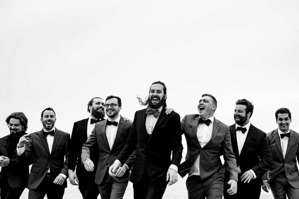 groomsmen photo - west michigan wedding photographer