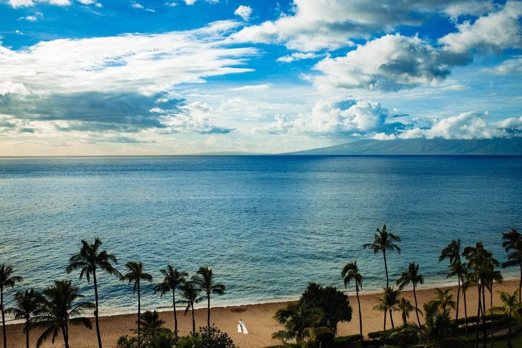 westin maui wedding in kaanapali, maui